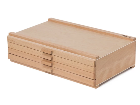 Органайзер Pinax PC-4D для пастели и карандашей, 4 лотка 40*25,5*11 см бук