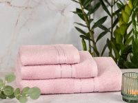 Полотенце махровое Basena, светло-розовое
