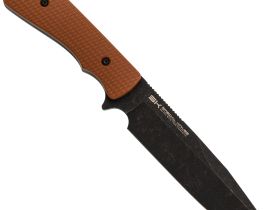 Походный нож Special Knives Sheriff, сталь AUS-10, рукоять G10, коричневый