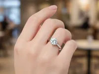 Классическое кольцо из серебра э0612кц07220863_white