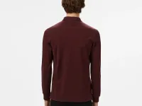 Мужское поло Lacoste с длинными рукавами