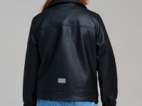 Куртка кожаная для девочек