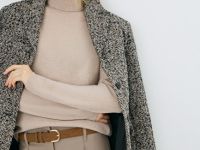 Водолазка из шерсти мериноса, Бежевый