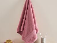Полотенце махровое Basena, пыльная роза