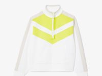 Женский свитшот Lacoste на молнии