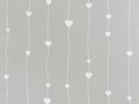 Простыня на резинке Серая романтика