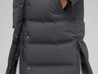 Длинный пуховик с натуральным пухом