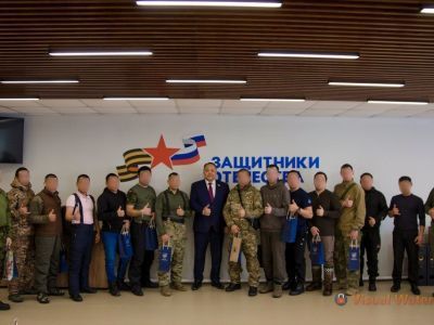 Альберт Семенов поздравил участников СВО с Днём защитника Отечества