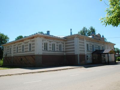 Старое здание драматического театра имени А.Н. Островского