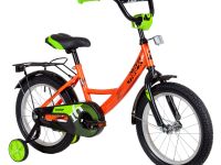 Детский велосипед Novatrack Vector 16, год 2022, цвет Фиолетовый