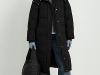 Пальто утепленное с утиным пухом