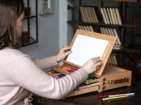 Настольный мольберт для пастели с ящиками Малевичъ МЛ-38