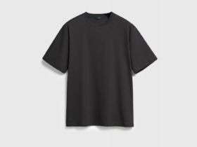 Футболка из мерсеризованного хлопка, Коричневый