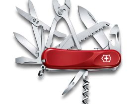 Нож перочинный Victorinox Evolution S52, сталь X50CrMoV15, рукоять нейлон, красный