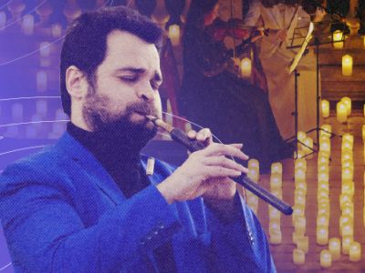 Дудук в сиянии свечей