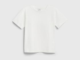 Футболка с принтом для девочек, Белый