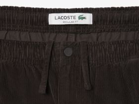 Мужские вельветовые брюки Lacoste стандартного кроя