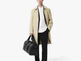 Мужская хлопковая рубашка Lacoste