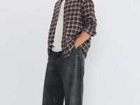 Свободные джинсы Baggy, Серый