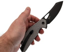 Раскладной нож Mr.Blade Wyvern Wharncliffe, сталь AUS-8, рукоять термопластик FRN, серый