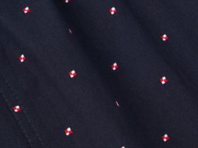 Трусы-боксеры с принтом, Синий