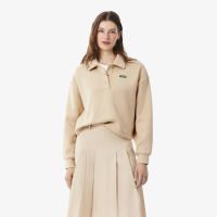 Женская хлопковая толстовка Lacoste