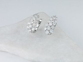 Серьги из белого золота э4712сг03210902