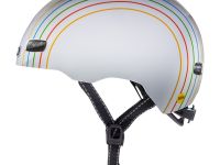 Nutcase Шлем защитный Nutcase Street Pinwheel, цвет Белый-Синий, ростовка S