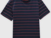 Футболка из хлопка в полоску