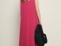 Сарафан свободного силуэта на бретелях