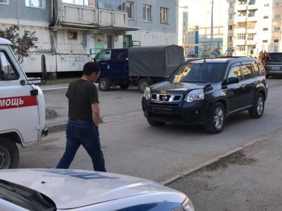 В Якутске под колесами автомобиля снова пострадал ребенок