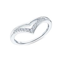Серебряное кольцо с фианитами