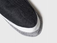 Носки для девочек, 3 пары, Серый