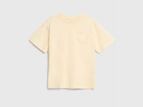 Футболка с аппликацией для девочек, Желтый