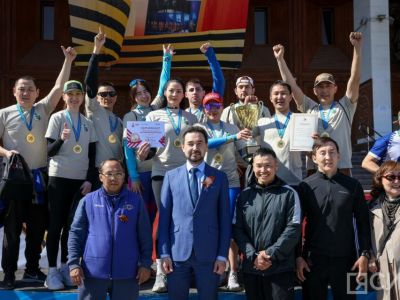 Названы победители эстафеты на призы газеты «Якутия» среди трудовых коллективов