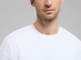 Футболка унисекс из хлопка оверсайз силуэта