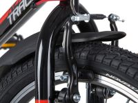 Детский велосипед Novatrack Racer 20, год 2020, цвет Голубой