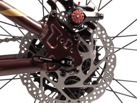 Женский велосипед Foxx Stinger Laguna 26, год 2025, цвет Коричневый, ростовка 16