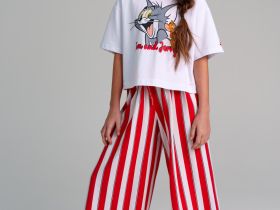 Панама текстильная для девочек