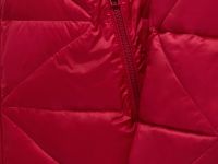 Стеганое утепленное пальто с капюшоном