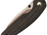 Складной нож Kizer Meteora, сталь Nitro-V, рукоять микарта, черный