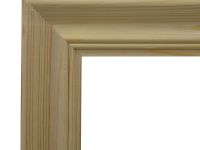 Рама 30х40 см деревянная некрашенная (ширина багета 5,2 см)