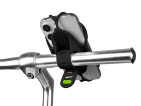 Универсальный держатель смартфона на руль Bone Bike Tie 5 4.7"-7.2" (черный)