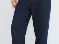 Свободные джинсы Bow, Синий