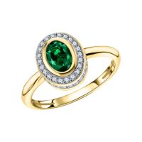 Серебряное кольцо с фианитами и ювелирными кристаллами