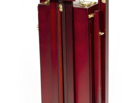 Этюдный ящик Pinax FE-3BR двусторонний, "красное дерево", большой, бук