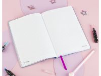 Записная книжка в линейку, ЛАЙТ, кожзам, MESHU "Magic world" А5 80 л, съемная пластиковая обложка, г