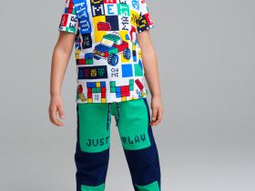 Брюки трикотажные для мальчиков