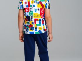 Брюки трикотажные для мальчиков