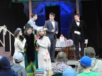 Лесная сцена парка Монрепо